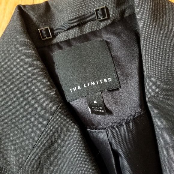 The Limited Career Blazer Gray 4 - Picture 5 of 8